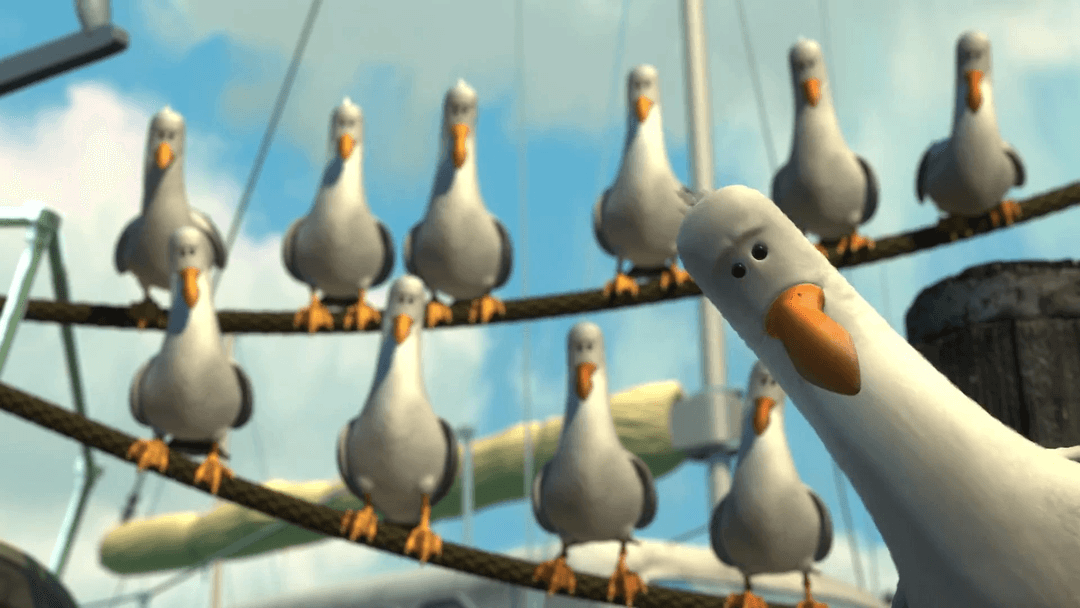 Finding Nemo Seagulls: 'Mine'